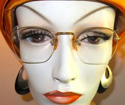 Vintage 1940's "bausch & Lomb" Eyeglasses 12K Gold Filled Etched Frame