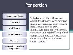 We did not find results for: Teks Laporan Hasil Observasi Ppt Download