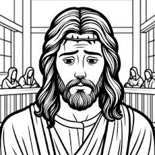 The Way of the Cross-- Coloring Page and Bookmarks