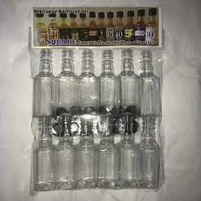 Mini Square Plastic Alcohol 50ml Liquor Bottle Shots Caps 12 Check Out This Great Product It Is Amazon Affiliat Mini Liquor Bottles Liquor Bottles Liquor