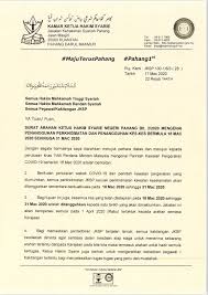 Jabatan akauntan negara malaysia negeri pahang. Arahan Ketua Hakim Jabatan Kehakiman Syariah Pahang Facebook