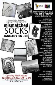 OPENING RECEPTION: Mismatched Socks ft. HHS art and photography students