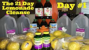 Summerella 21 Day Lemonade Cleanse Day 1 03 12 18 Youtube