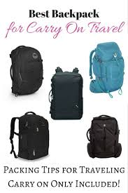 Best 40l Backpack For Carry On Travel Best Carry On Backpack Small Backpack Travel 40l Backpack