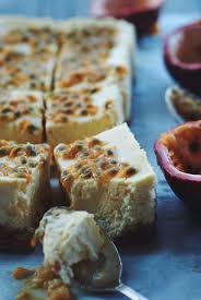 Cheesecake Aux Fruits De La Passion Meg Cook Recettes De Cuisine Cheesecake Fruit De La Passion