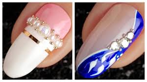 This square nail design combines nail art and a very cute pink french tipped nails, perfect for a cute, feminine look. New Nail Art Design 2019 Compilation For Beginners Simple Nails Art Ideas Compilation 131 Youtube