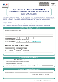 Outre leurs activités au plan national (études, recherches, représentation dans les instances officielles), elles sont présentes au niveau local. Cerfa 13971 03 Formulaire De Changement De Bureau D Une Association Mise A Jour 2021