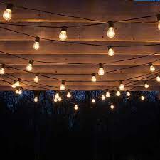 How To Plan And Hang Patio Lights Christmas Lights Etc Hanging Patio Lights Backyard Lighting Pergola Lighting