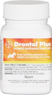 Drontal Plus Tablets For Dogs 2 25 Lbs 1 Tablet