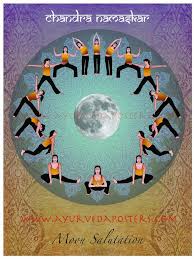 Chandra Namskar Moon Salutation 2 Restorative Yoga Yoga Asanas Yoga Postures
