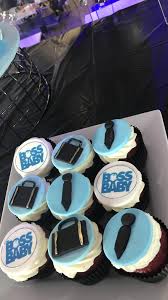 2nd Birthday Black Boss Baby Cake Bossbaby Cupcakes Baby Boy 1st Birthday Party Baby Birthday Party Baby Birthday Party Boy