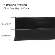 Uxcell – joint auto-adhésif sans cadre pour portes et fenêtres, 25mm de  largeur et 1M de Long (noir) - AliExpress