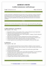The creation of financial transactions includes posting information to accounting journals or accounting software from such source documents as. Bookkeeper Resume Samples Qwikresume