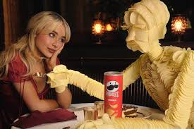Sabrina Carpenter Builds the Perfect Man Out of Pringles in Her First Ever Super Bowl Ad