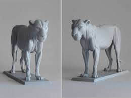 Lioness Anatomy Sculpture By Gabriele Pennacchioli On Animation