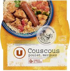 Maybe you would like to learn more about one of these? Couscous Poulet Et Merguez U 300 G