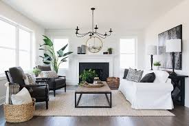 The Family Room That Is Right Off The Kitchen Is 16 X20 It Is A Nice Size With Lots Of Large Win Farm House Living Room Living Room Remodel Simple Living Room