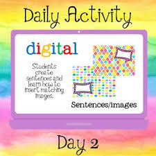 Digital Vocabulary Activities In 2020 Vocabulary Activities Vocabulary Digital Math Notebook