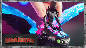 2020 popular 1 trends in toys & hobbies, jewelry & accessories, home & garden, novelty & special use with dragons of how to train toys and 1. Power Up Toothless How To Train Your Dragon Legends Evolved Dragons Toys Youtube