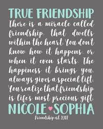 Gifts For Best Friend Friendship Poem Custom Bff Gift For Etsy Friendship Poems Letter To Best Friend Happy Birthday Quotes For Friends