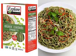 Any pasta made from one. People Say Edamame Spaghetti Tastes Just Like The Real Thing Insider