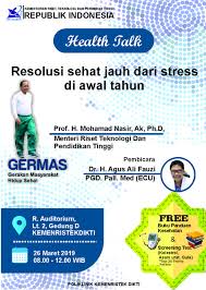 Poster Health Talk Design Dengan Gambar Poster Hidup Sehat Hidup