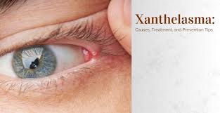 Image result for xanthelasma of eyelid