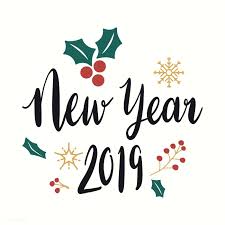 New Year 2019 Greeting Vector Free Image By Rawpixel Com Busbus Carte De Voeux Carte Jolies Cartes