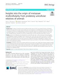 Loker pt autotech indonesia 17 october 2020. Pdf Insights Into The Origin Of Metazoan Multicellularity From Predatory Unicellular Relatives Of Animals