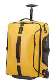 The standards that have come from 80 years of experience ensure this product has the quality and. Samsonite Paradiver Light Duffle Backpack With Wheels 55cm Yellow Ryanair