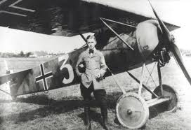 Hans Goerth Jasta 3, with his Fokker E.V., WWI | Vintage aircraft ...