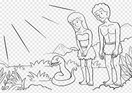 1) if you have javascript enabled you can click the print link in the top half of the page and it will automatically print the coloring page only and ignore the advertising and navigation at the top of the page. Adam And Eve Png Images Pngwing