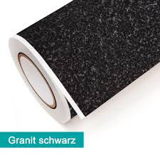 In wenigen schritten zum neuen design. Klebefolie Dekor Granit Schwarz Gunstig Pro Laufmeter Bestellen Printyourhome