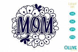 Download Mom Floral Mandala Svg 555046 Cut Files Design Bundles
