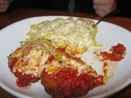 Chicken parmesan is a classic for a reason! Chicken Parmigiana With Alfredo Pasta Picture Of Olive Garden Las Vegas Tripadvisor