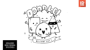 Menggambar doodle di case hp + mengwarnai (juni 2021). 18 Tutorial Menggambar Doodle Art Sederhana Untuk Pemula Lincung Studio