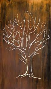 Gartengestaltung Ideen Sichtschutz Rost Arte De Pared De Metal Arte De Pared Arte En Madera