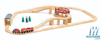 Swivel Bridge Wooden Train Set Wooden Train Set Wooden Train Train Set
