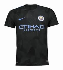 City won their third premier league title on 15 april 2018 following west bromwich albi. Manchester City 2017 18 Third Kit