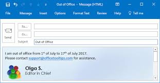 How To Create Autoreply Out Of Office For Non Exchange Account Out Of Office Message Messages Office