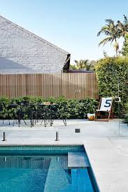 Pool Safety Fence Backyard Pool Pool Landscaping Modern Pools