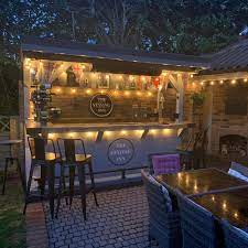 It costs has free shipping, which is great if you think about the fact that it offers 5 pieces. Garden Bar Ideas To Inspire Create An Outdoor Bar Drinking Den At Home