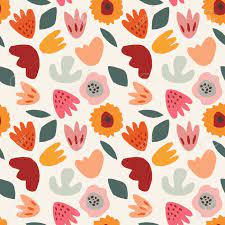 They say the earth laughs in flowers. Abstract Floral Seamless Pattern Hand Drawn Colorful Flowers Royalty Free Cliparts Vectors And Stock Illustration Image 141065950
