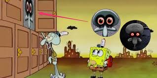 We collected all these scenes in gif format. Terrifying Squidward S Suicide Reference Aired On Latest Spongebob