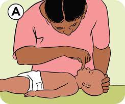 Then you must check for signs of life for no longer than 10 second. Cpr For Newborns And Babies In Pictures Raising Children Network