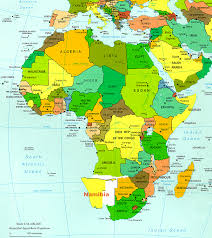 The central plateau, the namib desert, the kalahari desert, the caprivi strip, and the kaokoveld.principal rivers are the okawango, kunene, oilfants, vis, orange.windhoek is the country's capital, other important cities include karasburg, keetmanshoop. Map Africa About Namibia Bario Neal Blog
