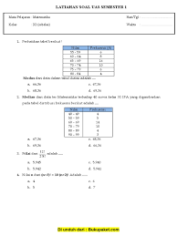Salam sukses ya terima kasih. Latihan Soal Uas Matematika Kelas 11 Semester 1 Pdf