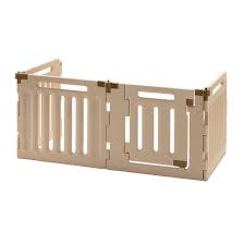 Richell convertible indoor/outdoor pet playpen, large, soft tan/mocha. Convertible Indoor Outdoor Dog Playpen Pet Playpen 4 Panel