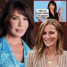 BEAKING!! Hunter Tylo is back!! She'll replace Rebecca Budig as Taylor