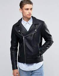 Discover Fashion Online Leather Jeans Men Faux Leather Biker Jacket Leather Bomber Jacket